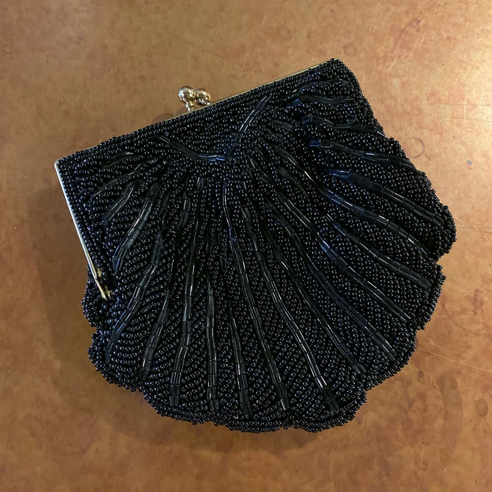 VINTAGE beaded clutch or purse